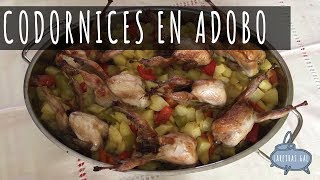 CODORNICES EN ADOBO  Lareirasgal [upl. by Nilkcaj302]