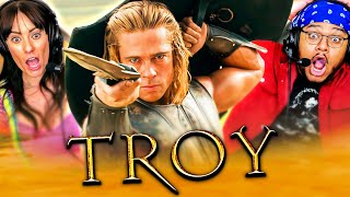 TROY 2004 MOVIE REACTION FIRST TIME WATCHING Brad Pitt  Achilles  Full Movie Review [upl. by Aowda431]