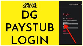 Dollar General Paystub Login  How To Login DG Paystub Portal  DGme Paystub Sign In 2023 [upl. by Augustina]