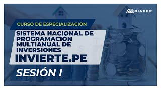 SISTEMA NACIONAL DE PROGRAMACIÓN MULTIANUAL DE INVERSIONES  SESIÓN I [upl. by Haropizt698]