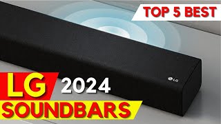 Top 5 Best LG Soundbars On 2024  LG Sound bar Review [upl. by Anailil]