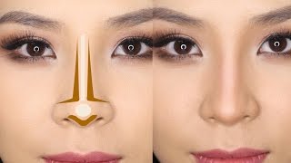 How to Contour Your Nose for Beginners  Tina Yong [upl. by Nnylyma]