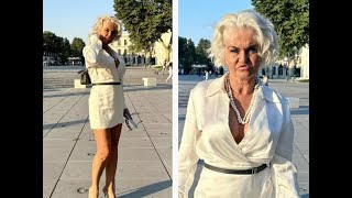 Danniella Westbrook channels Marilyn Monroe as she shows off results of boob job [upl. by Danyluk343]