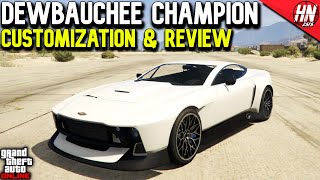 Dewbauchee Champion Customization amp Review  GTA Online [upl. by Coffee]