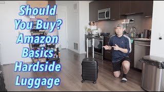 Should You Buy Amazon Basics Hardside Luggage [upl. by Alhan]