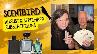 ScentBird  August amp September Subscriptions scentbird subscriptionunboxing [upl. by Boiney]