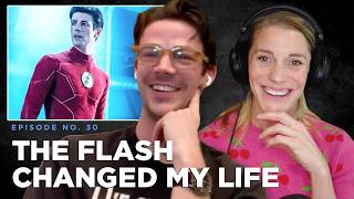 Grant Gustin Glee The Flash Broadway and Being a Dad [upl. by Hoenack]