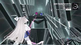 BEAT SABER Cerebrite  Mili  Expert [upl. by Ahsaeym121]