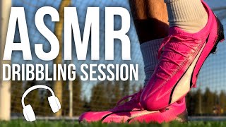 ASMR Dribbling Training Session in PUMA ULTRA ULTIMATE  Soccer  Football Training Session [upl. by Oribel]