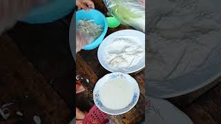 Resep jamur krispi ala bungsu 👩‍🍳 idemasakan resepmasakan menuharian fyp fypvideoshorts [upl. by Suk]