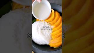 How To Make MANGO STICKY RICE With Coconut Sauce [upl. by Loni]