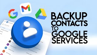 How to Backup Contacts to Gmail Accounts on Android [upl. by Bobby393]