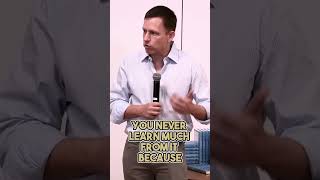 Is Failure Educationally Valuable  Peter Thiel [upl. by Eltsirhc]