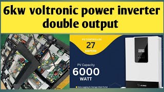 voltronic power 6kw inverter [upl. by Rednael947]