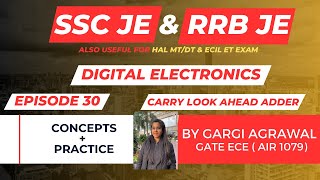 DIGITAL ELECTRONICS FOR HAL  SSC JE  RRB JE  ECIL GET EXAMS  digitalelectronics [upl. by Nicol]