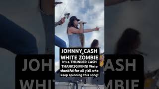 Cody Parks and The Dirty South  Thunder Cash ‘69  Thanksgiving Edition whitezombie johnnycash [upl. by Einnahc]