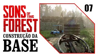 SONS OF THE FOREST  LOCAL PARA ARMAZENAR AS CARNES COZINHA  EP 07 [upl. by Aridatha838]