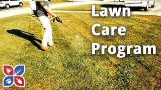 How to Plan a Lawn Care Program Lawn Care Tips  DoMyOwncom [upl. by Ilse]