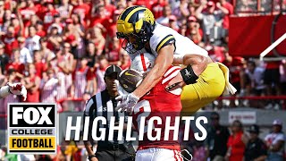 No 2 Michigan Wolverines vs Nebraska Cornhuskers Highlights  CFB on FOX [upl. by Santoro]