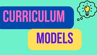 Curriculum Models definition of curriculum model in urdu hindi [upl. by Herwin629]