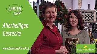 Allerheiligen bei den Blumenschmuck Gärtnern  Gartentipp [upl. by Colinson957]