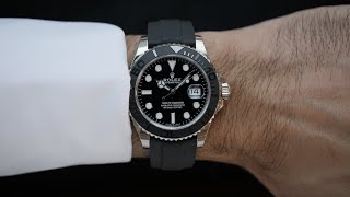 Does it even read Rolex Rolex Yachtmaster WG 42 Model 226659 Review  Hafiz J Mehmood [upl. by Anorahs]