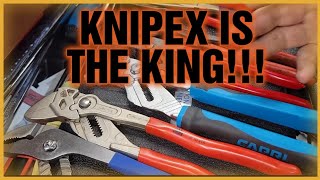 Knipex Cobra vs Channel lock Pliers [upl. by Ellener808]