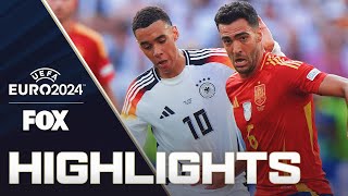 Spain vs Germany Highlights  UEFA Euro 2024  Quarterfinals [upl. by Ardnohsed]