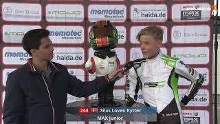 RMC Germany Wackersdorf 2019 Interview 244 Silas Loven Rytter [upl. by Ahsilrak]