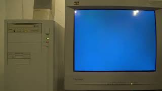 Windows NT 40 on Dual Pentium MMX Service Pack 6a was installed over the network in the BACKROOMS [upl. by Goss]