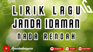 LIRIK LAGU JANDA IDAMAN SEMAYA KOPLO [upl. by Colwell]