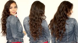 Heatless Wavy Hair  NataliesOutlet [upl. by Claudelle806]