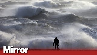 Danger to life ‘likely’ in Storm Ashley’s 80mph winds Met Office warns [upl. by Riorsson]