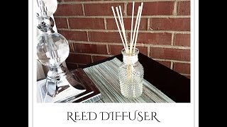 How to Create Your Own Reed Diffuser DIY HOME Decorating Ideas [upl. by Puttergill]