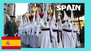 Malaga Witnessing Easter Holy Week Semana Santa religious procession [upl. by Valerle]