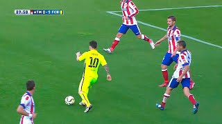 Lionel Messi vs Atletico Madrid Away 201415 English Commentary HD 1080i [upl. by Aronael797]