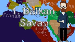 1 Balkan Savaşı  19121913  Animasyon ile Tarih [upl. by Havelock]