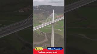 Tallest bridge Millau Viaduct [upl. by Sheffie230]