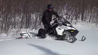 SkiDoo Expedition Sport 900 Ace DEEP snow [upl. by Mcgraw]