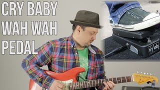 Cry Baby Wah Wah Pedal Demo and Review by Marty Schwartz [upl. by Laina]