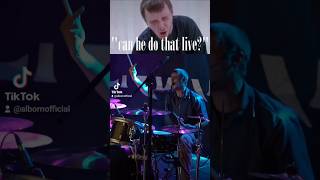 We get this question a lot alborn metal drums drumcover hardrock livemusic concert drummer [upl. by Etnuaed]