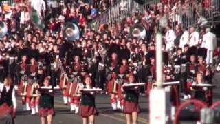 Glendora HS Tartan Band amp Pageantry  2014 Pasadena Rose Parade [upl. by Enninaej]