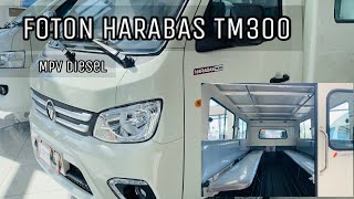 Foton Harabas Tm300 MPV  walkaround  Pang Negosyo [upl. by Pinzler]