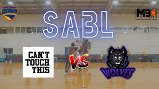 SABL Div1 R7 Wolves Vs Cant Touch This FULL GAME [upl. by Renrew]