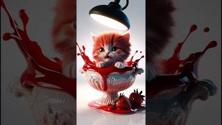 Love cats 💞 cat funny catvideos kitten catlover [upl. by Teahan]