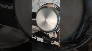 Bergner Argent Triply Stainless Steel Frypan Unboxing Review [upl. by Terraj320]