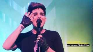 Adam Lambert  Broken English LIVE in Seoul Korea 20130217 [upl. by Rahmann]