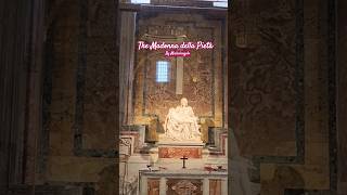 VATICAN The Madonna della Pietà by Michelangelo stpetersbasilica shortsfeed europetravel italy [upl. by Purse]