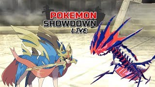 COMEÇANDO 2020 COM ZACIAN E ETERNATUS Pokémon Showdown SWSH Ubers [upl. by Solim516]