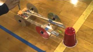 NC Science Olympiad Mousetrap Vehicle Demo 1 [upl. by Prouty]